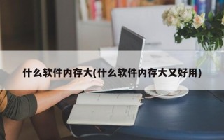 什么软件内存大(什么软件内存大又好用)