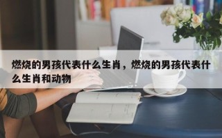 燃烧的男孩代表什么生肖，燃烧的男孩代表什么生肖和动物